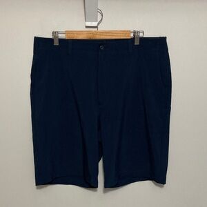 Ben Hogan Men’s Dark Blue Flat Front Shorts, Size 36 waist, golf shorts
